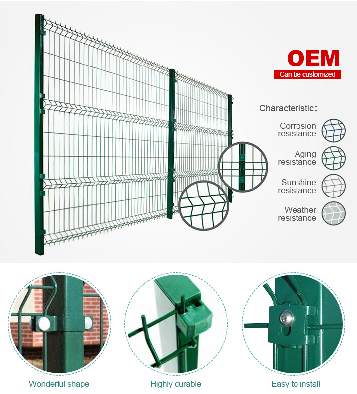 HESLY Welded Wire Mesh Fence