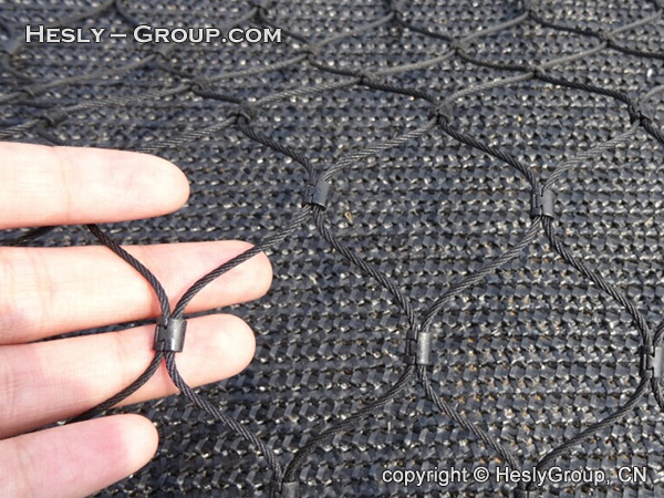 Black Oxide Rope Net