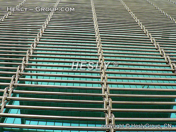 Stainless Steel Wire Mesh Facade