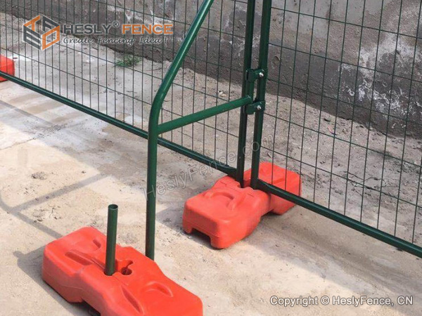 Green Temporary Fencing Stays