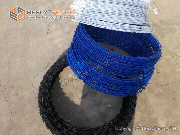 Blue Razor Wire China Hesly
