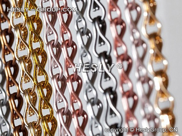 HESLY Chain link curtain