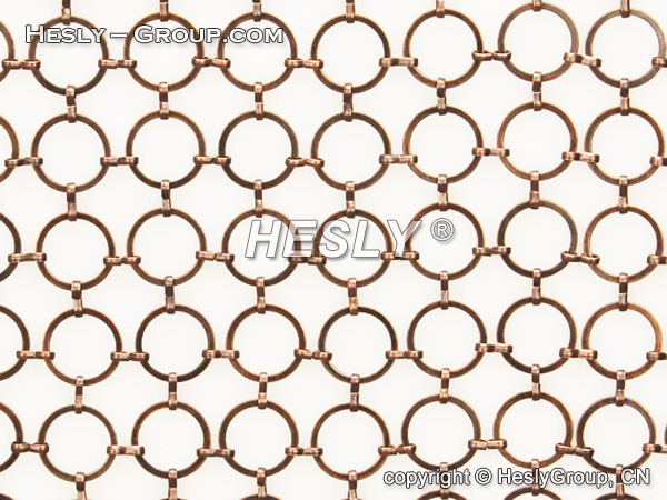 decorative ring mesh curtain China