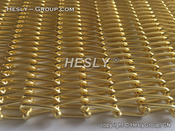 Brass Wire Conveyor Belt