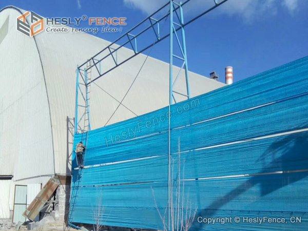 Polyester Wind Barrier Netting HeslyFence