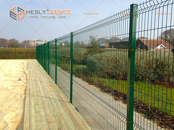 PVC coated Welded Wire Fence China Hesly