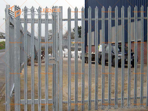 Palisade Fence Pedestrian Gate