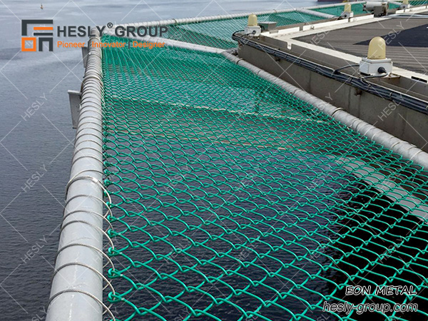 Helideck Safety Chain Link Mesh